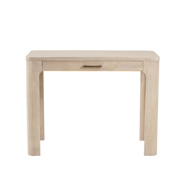 Trevin Small Desk 1 Drawer - Weathered Sand - view 6