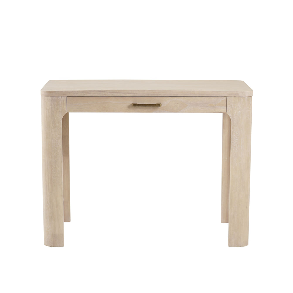 Trevin Small Desk 1 Drawer - Weathered Sand - view 6