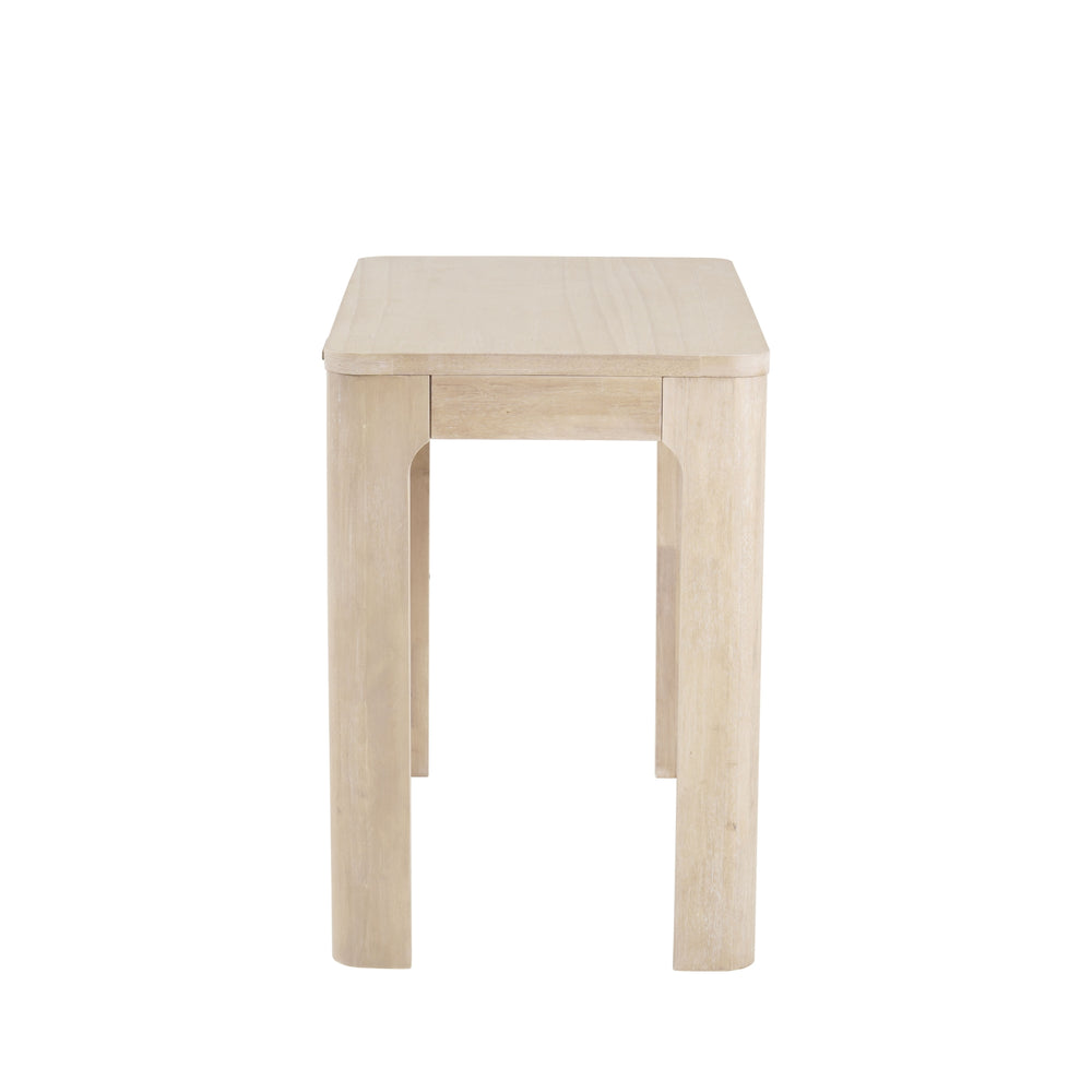 Trevin Small Desk 1 Drawer - Weathered Sand - view 7