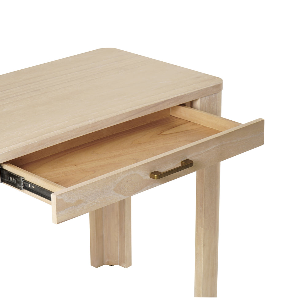 Trevin Small Desk 1 Drawer - Weathered Sand - view 10