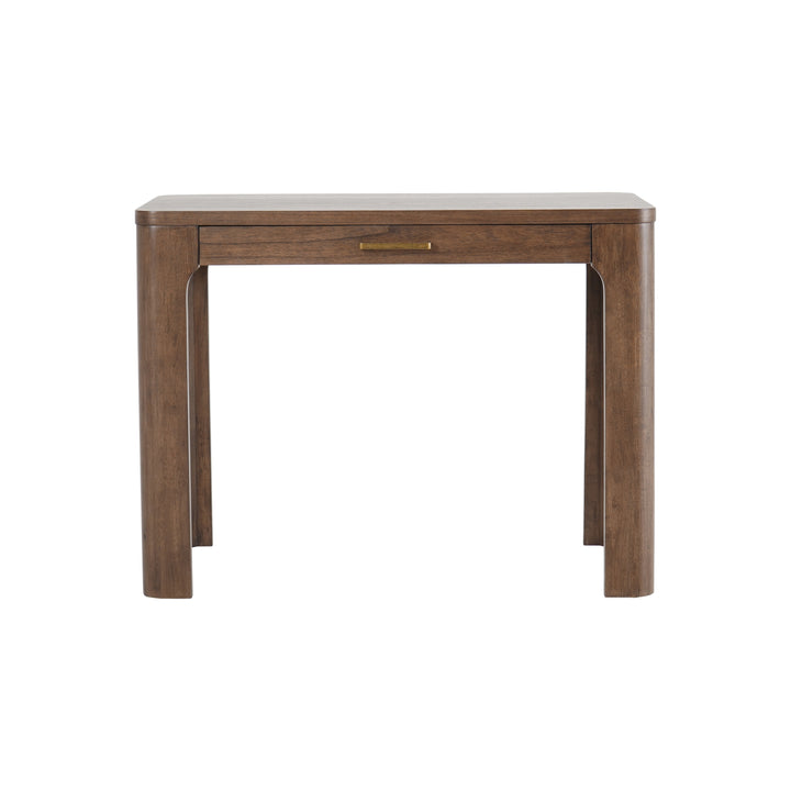 Trevin Small Desk 1 Drawer - Walnut - view 5