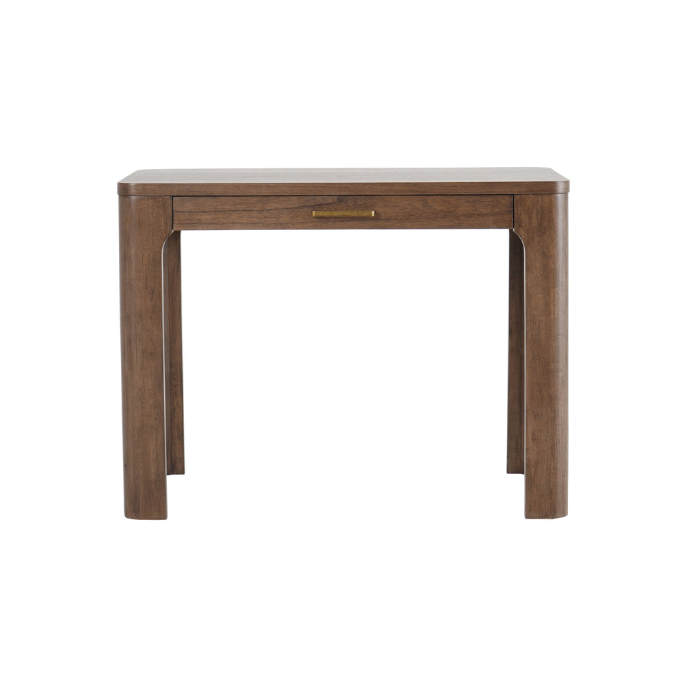 Trevin Small Desk 1 Drawer - Walnut - view 5