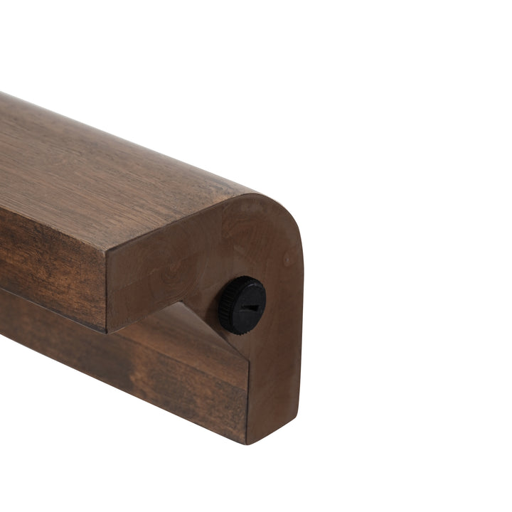 Trevin Small Desk 1 Drawer - Walnut - view 10