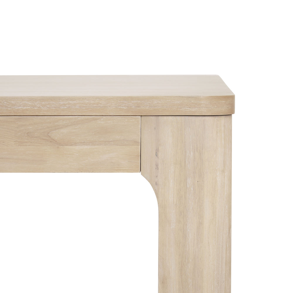 Trevin 79" Dining Table - Weathered Sand - view 8