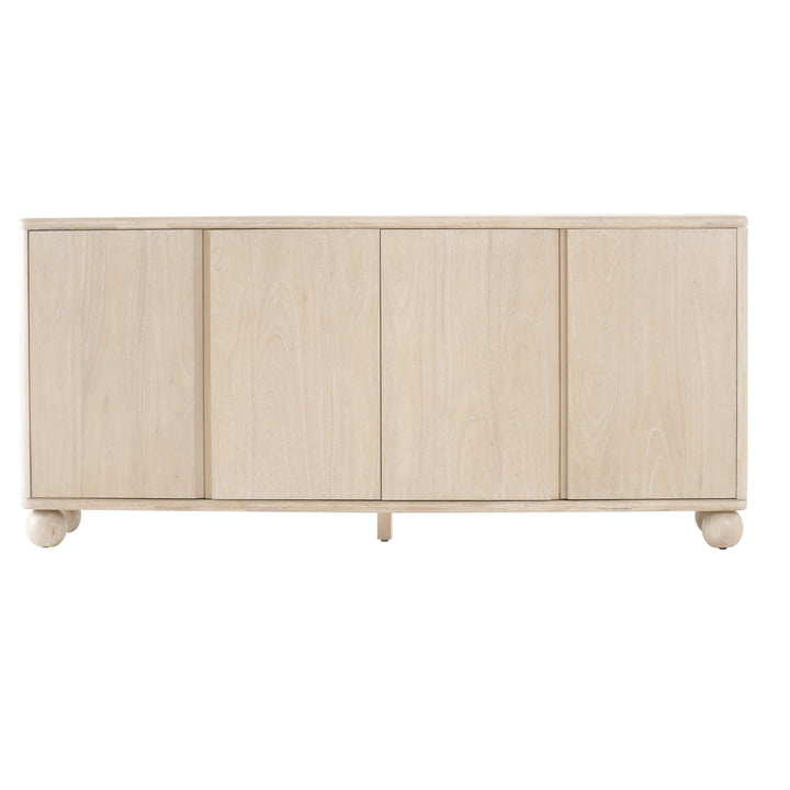Harlyn Buffet/Sideboard 4 Doors - Weathered Sand - view 5
