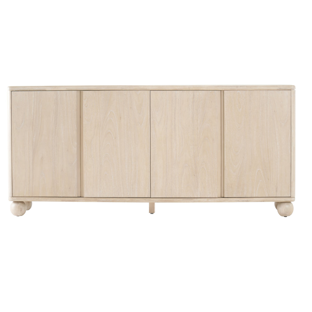 Harlyn Buffet/Sideboard 4 Doors - Weathered Sand - view 5