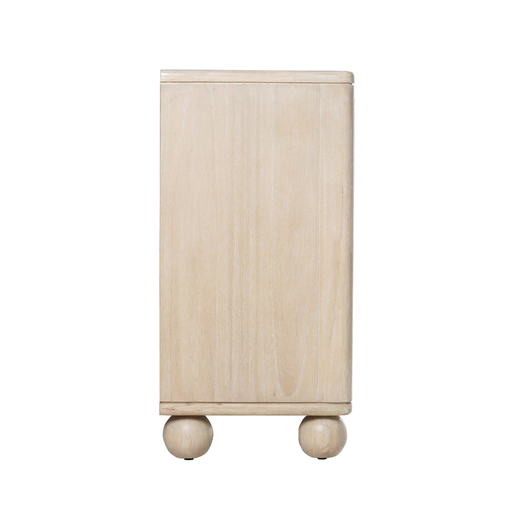 Harlyn Buffet/Sideboard 4 Doors - Weathered Sand - view 6