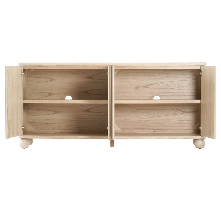 Harlyn Buffet/Sideboard 4 Doors - Weathered Sand - view 9
