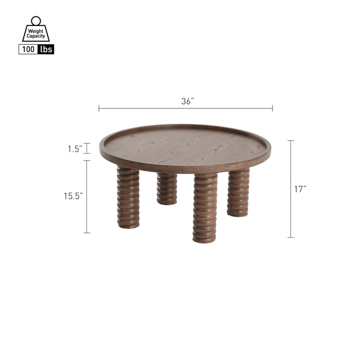 Crellin Coffee Table - Walnut - view 2