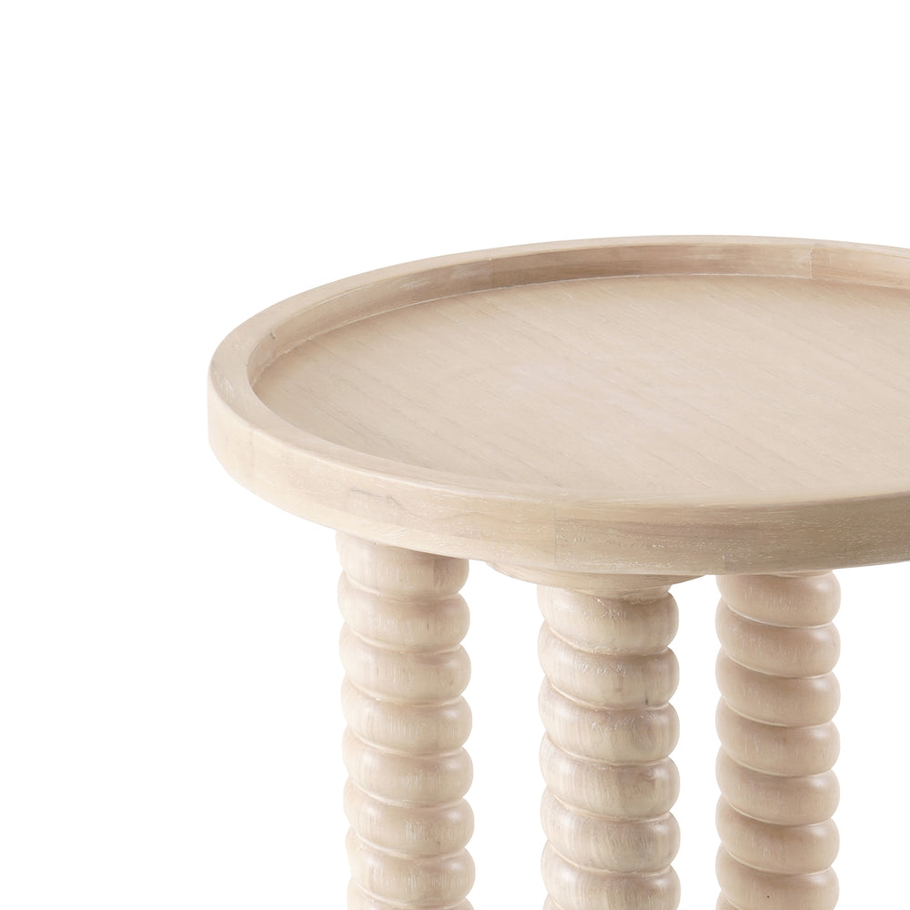 Crellin Side/End Table - Weathered Sand - view 5