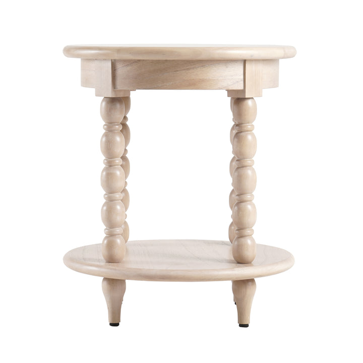 Ensley Side/End Table - Weathered Sand - view 4