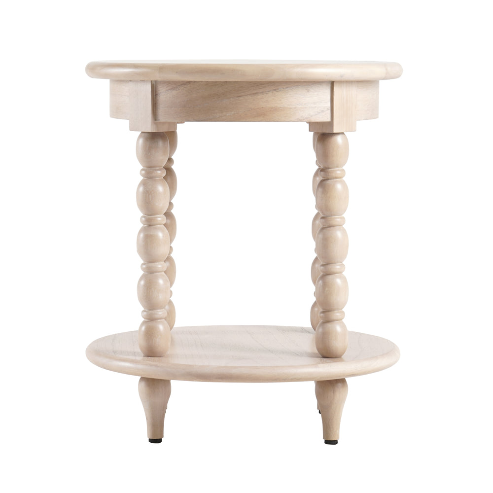 Ensley Side/End Table - Weathered Sand - view 4