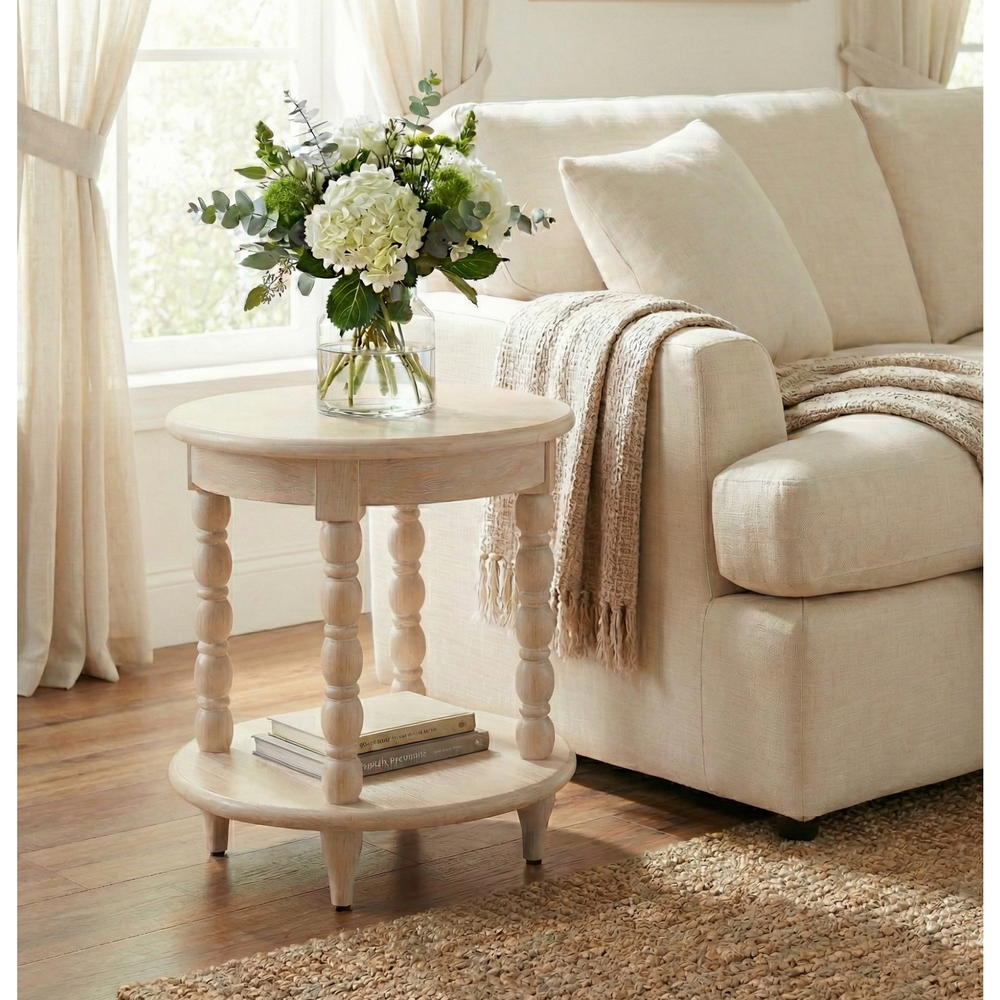 Ensley Side/End Table - Weathered Sand - view 3