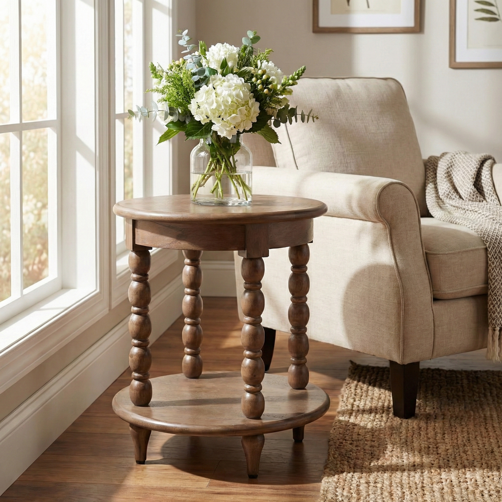Ensley Side/End Table - Walnut - view 3