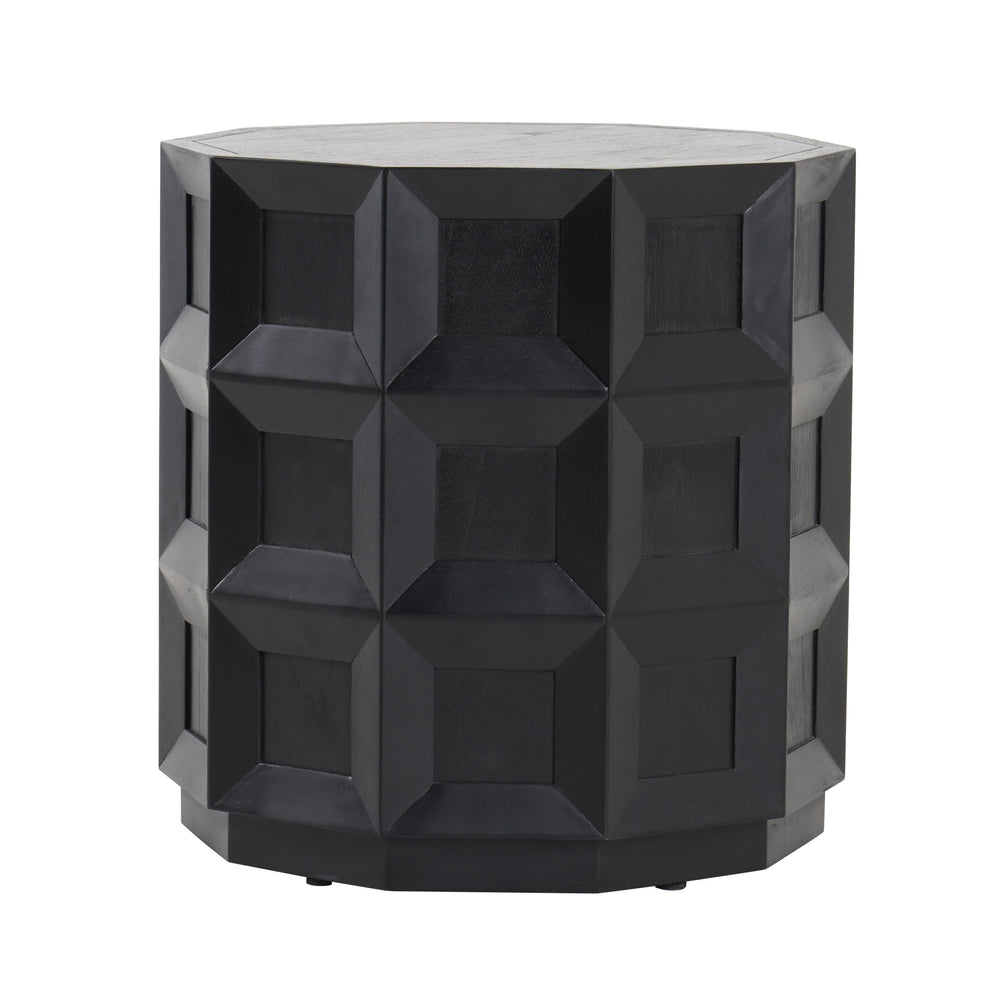Finnan Side/End Table - Black - view 4