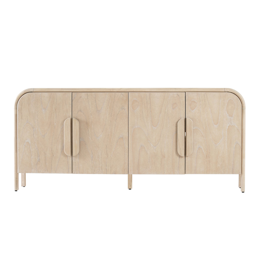 Serenia Buffet/Sideboard 4 Doors - Weathered Sand - view 4