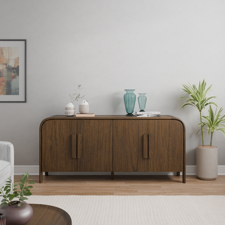 Serenia Buffet/Sideboard 4 Doors - Walnut - view 2