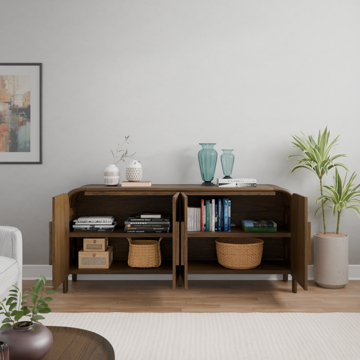 Serenia Buffet/Sideboard 4 Doors - Walnut - view 3