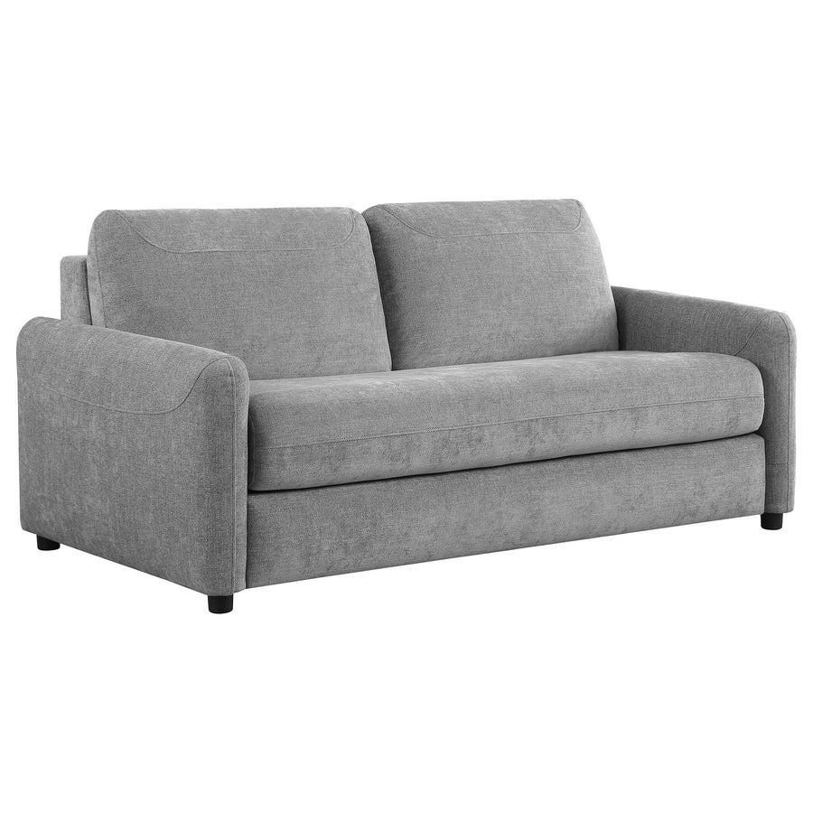 Coaster Furniture 360029 Rylie Upholstered Sofa Sleeper with Queen Mattress Grey