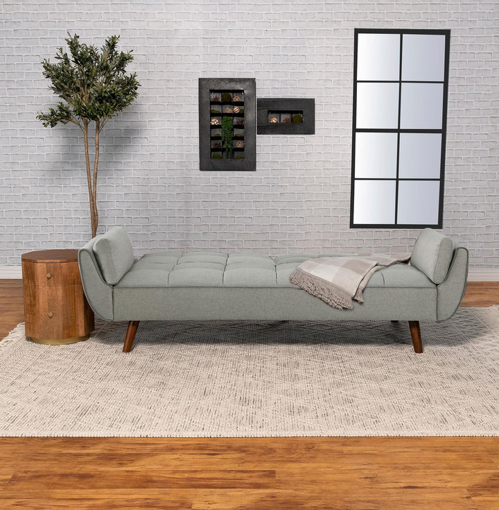 Coaster Furniture 360096 Caufield Upholstered Tufted Convertible Sofa Bed Grey