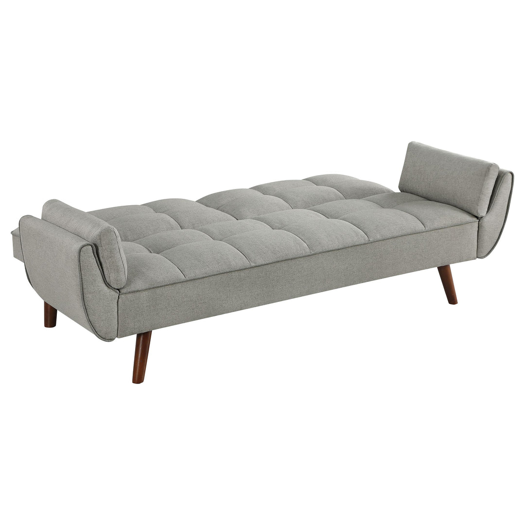 Coaster Furniture 360096 Caufield Upholstered Tufted Convertible Sofa Bed Grey