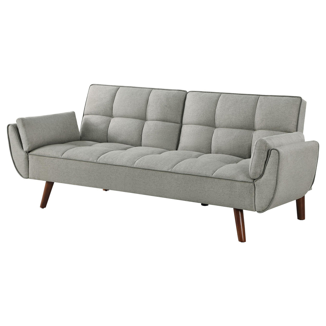 Coaster Furniture 360096 Caufield Upholstered Tufted Convertible Sofa Bed Grey