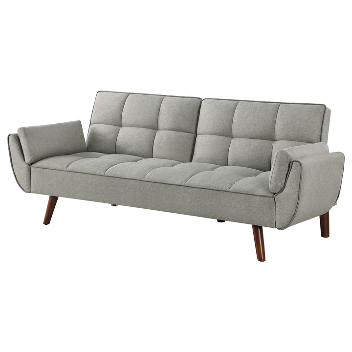 Coaster Furniture 360096 Caufield Upholstered Tufted Convertible Sofa Bed Grey