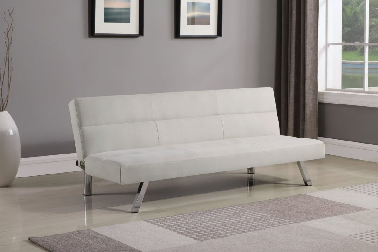 Modern Beige Sleeper Sofa Bed