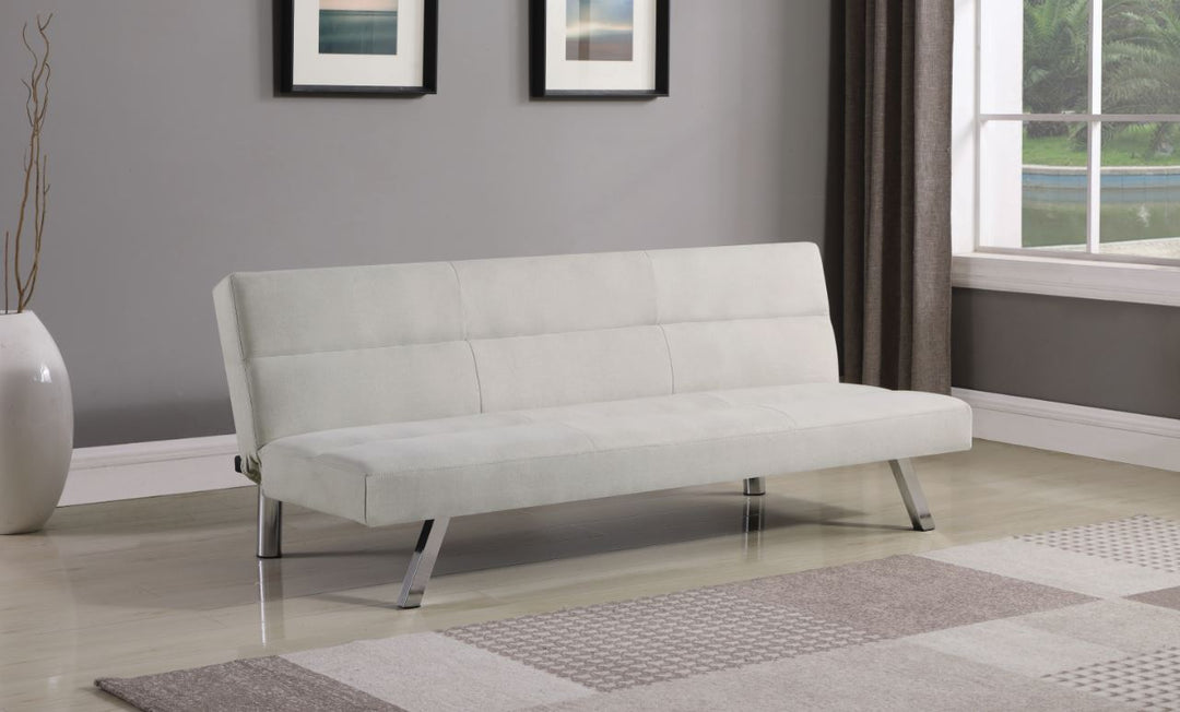 Modern Beige Sleeper Sofa Bed
