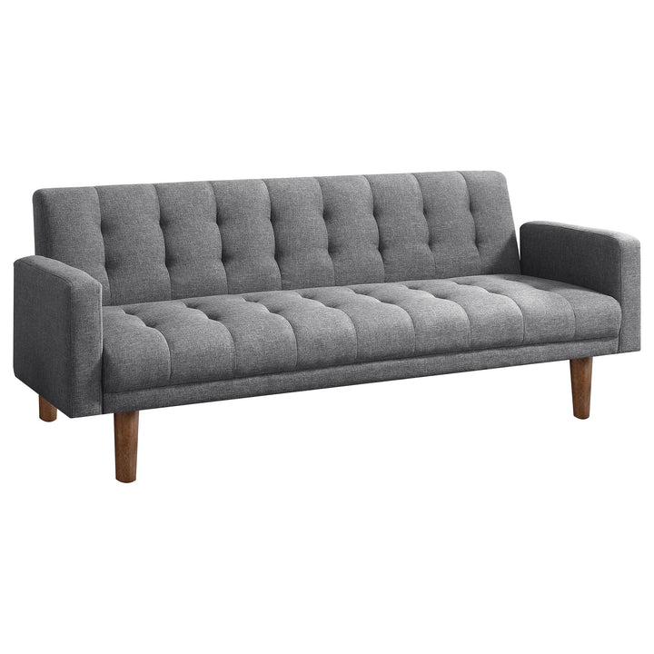 Coaster Furniture 360150 Sommer Upholstered Tufted Convertible Sofa Bed Grey