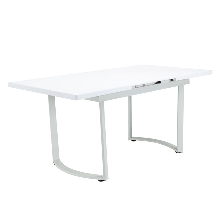 Palton - Dining Table - High Gloss White