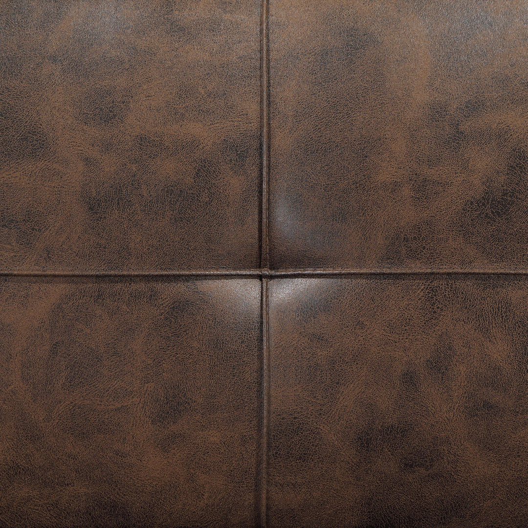 Coaster Furniture 360237 Jenson Upholstered Tufted Convertible Sofa Bed Dark Coffee