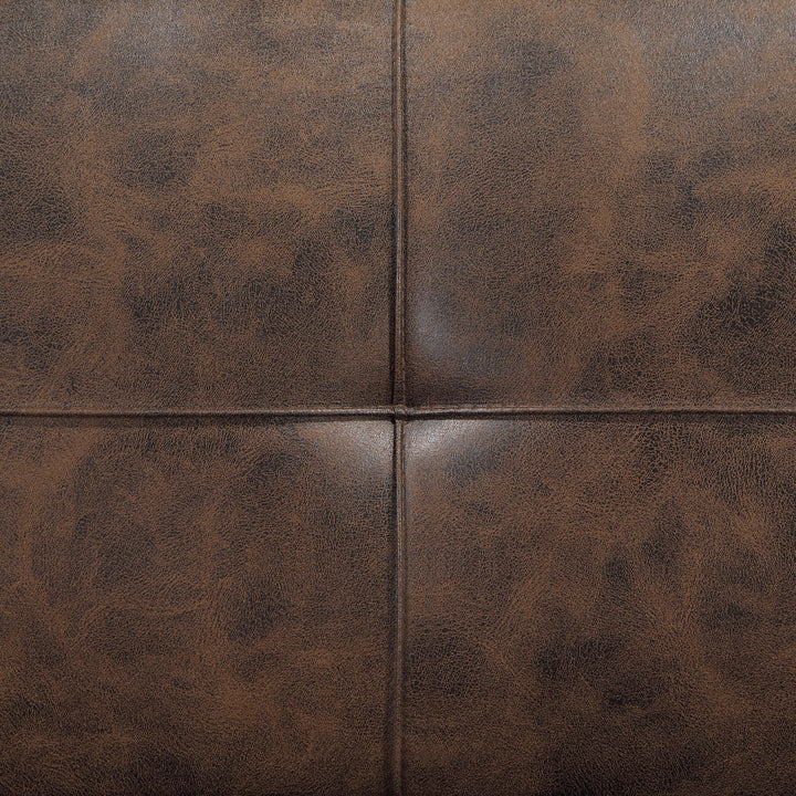 Coaster Furniture 360237 Jenson Upholstered Tufted Convertible Sofa Bed Dark Coffee