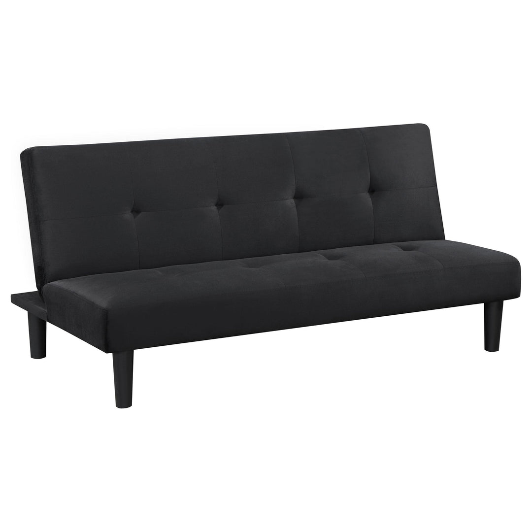 Coaster Furniture 360238 Stanford Upholstered Tufted Convertible Sofa Bed Black