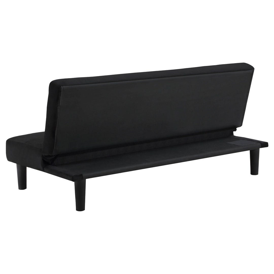 Coaster Furniture 360238 Stanford Upholstered Tufted Convertible Sofa Bed Black
