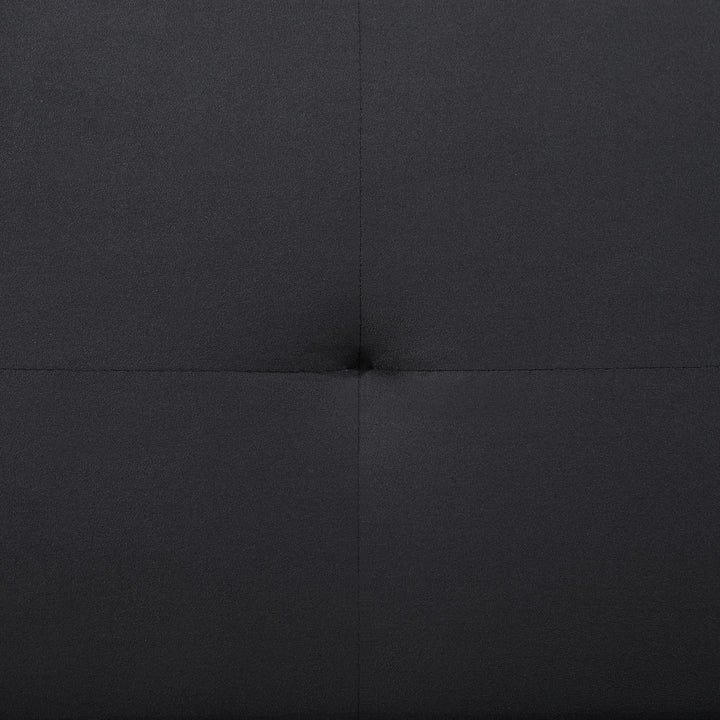 Coaster Furniture 360238 Stanford Upholstered Tufted Convertible Sofa Bed Black