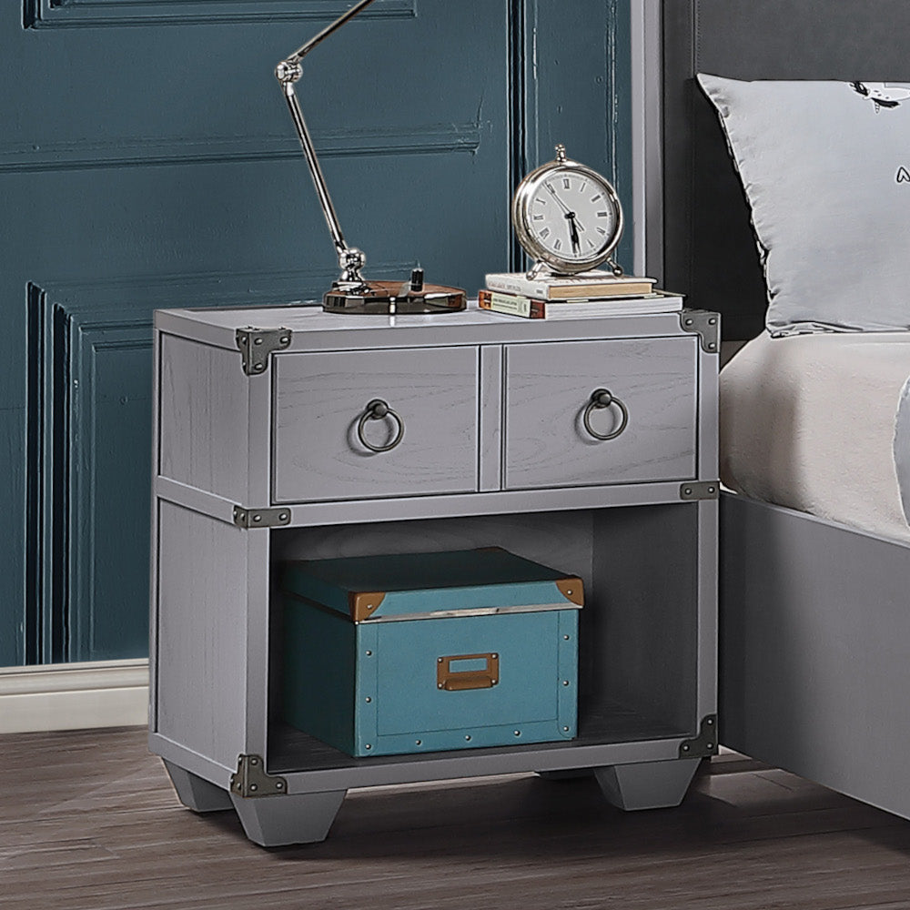 Orchest Nightstand in Gray Finish