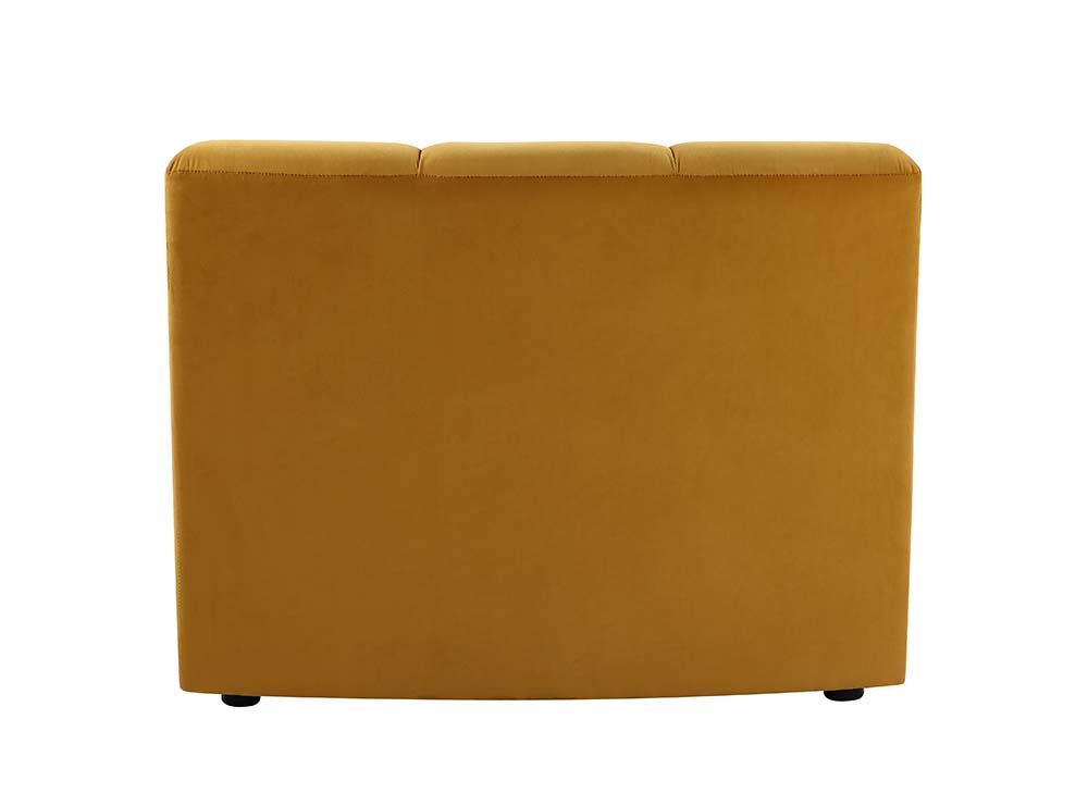 Felicia - Modular Chair - Yellow Velvet