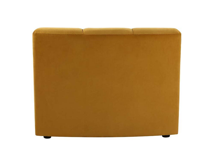 Felicia - Modular Chair - Yellow Velvet