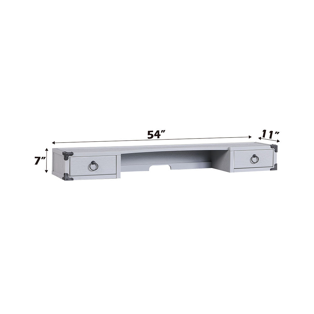 Orchest Hutch in Gray Finish