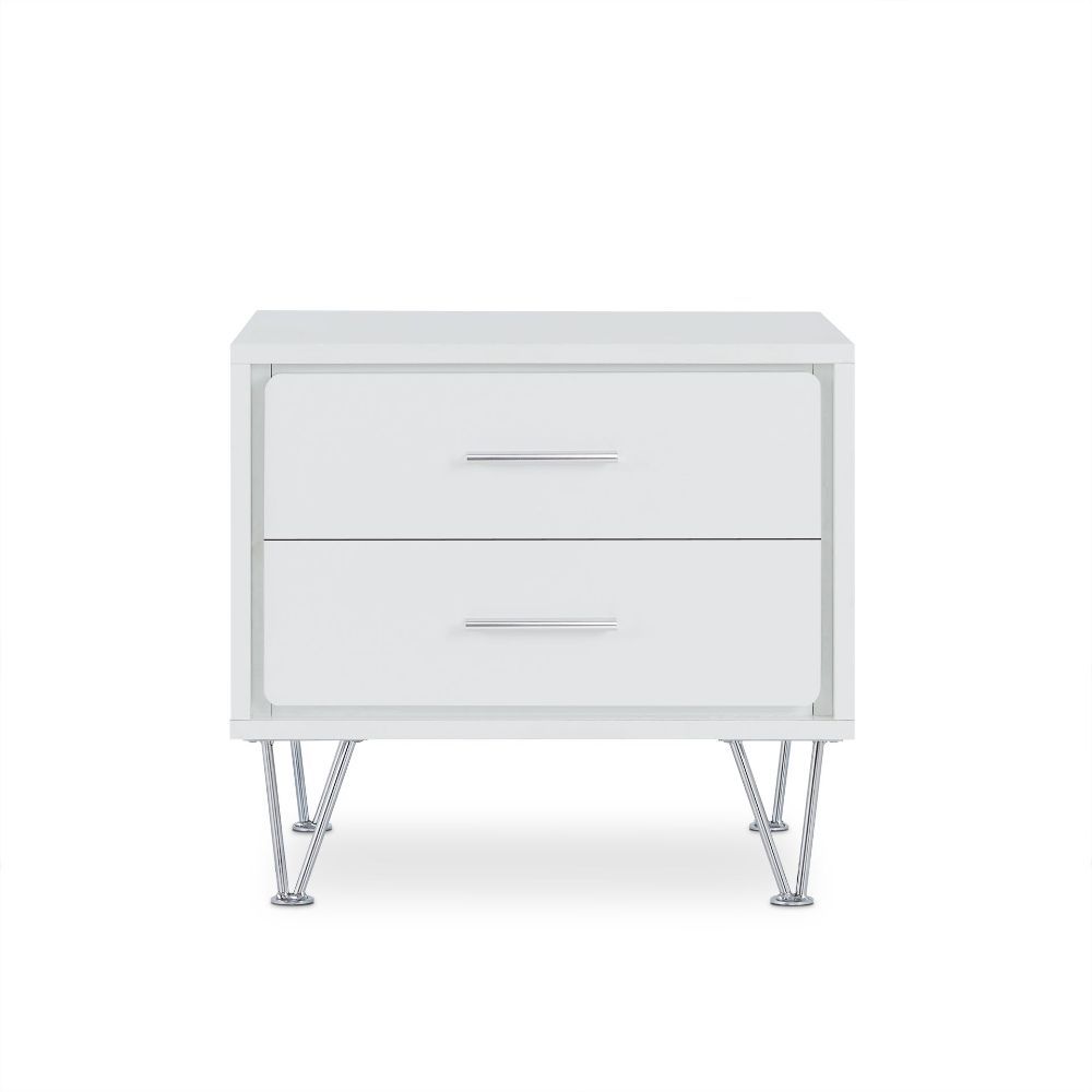 Deoss - Accent Table - White