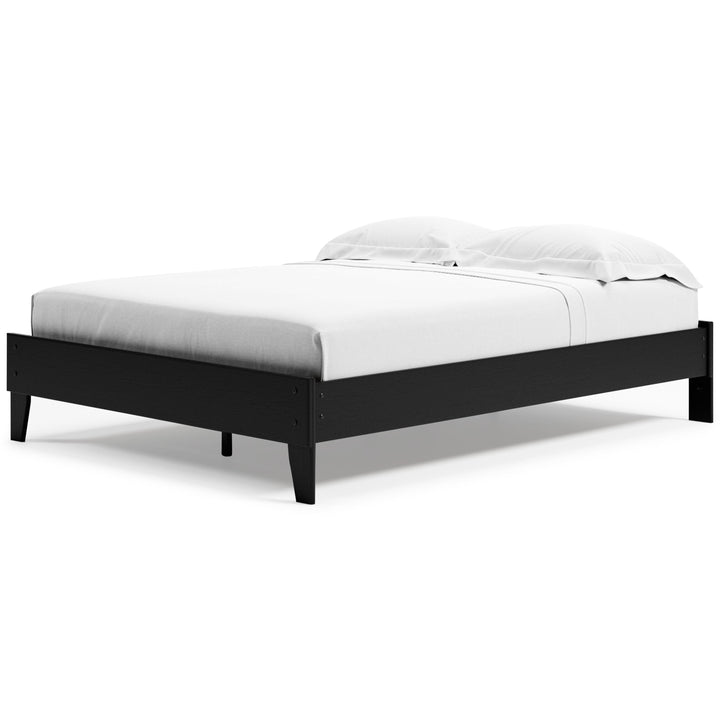 Finch - Queen Platform Bed - Black