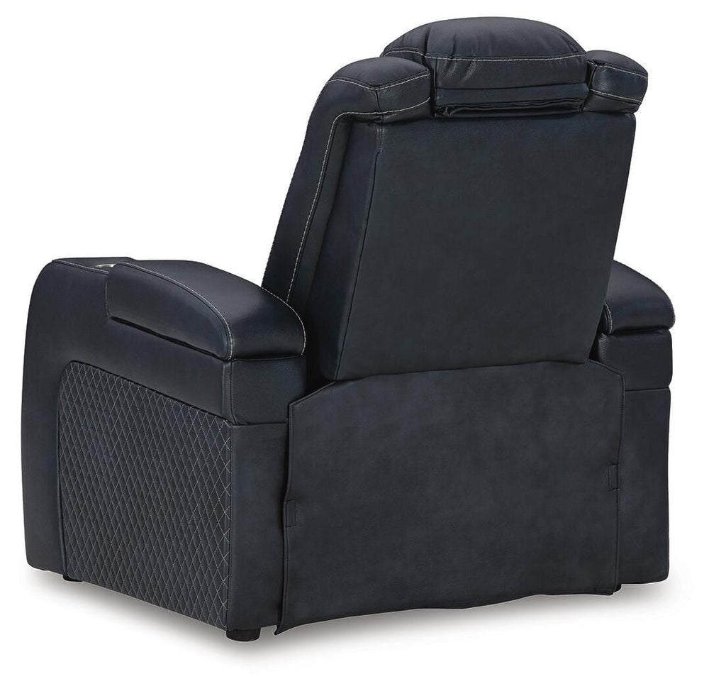 Fyne-Dyme Power Recliner - Blue (6)