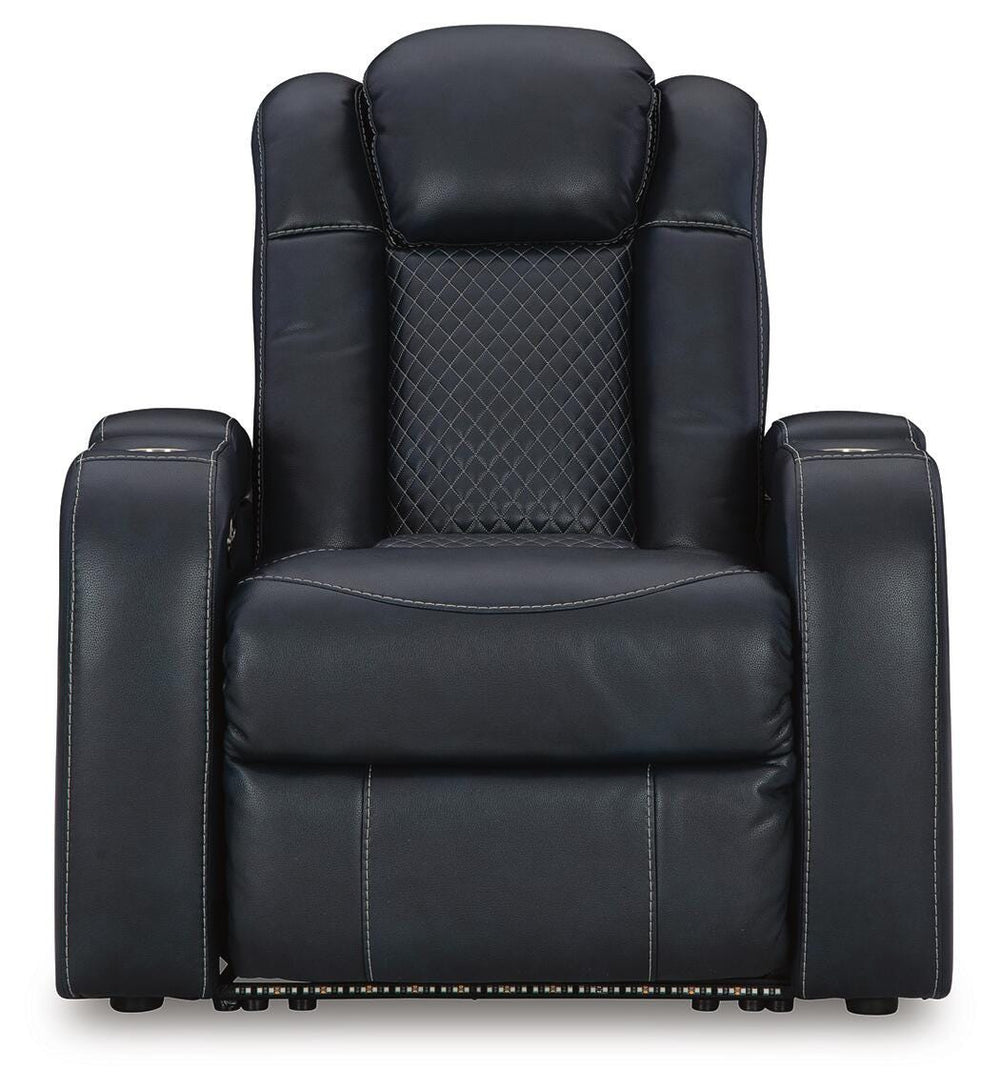 Fyne-Dyme Power Recliner - Blue (4)