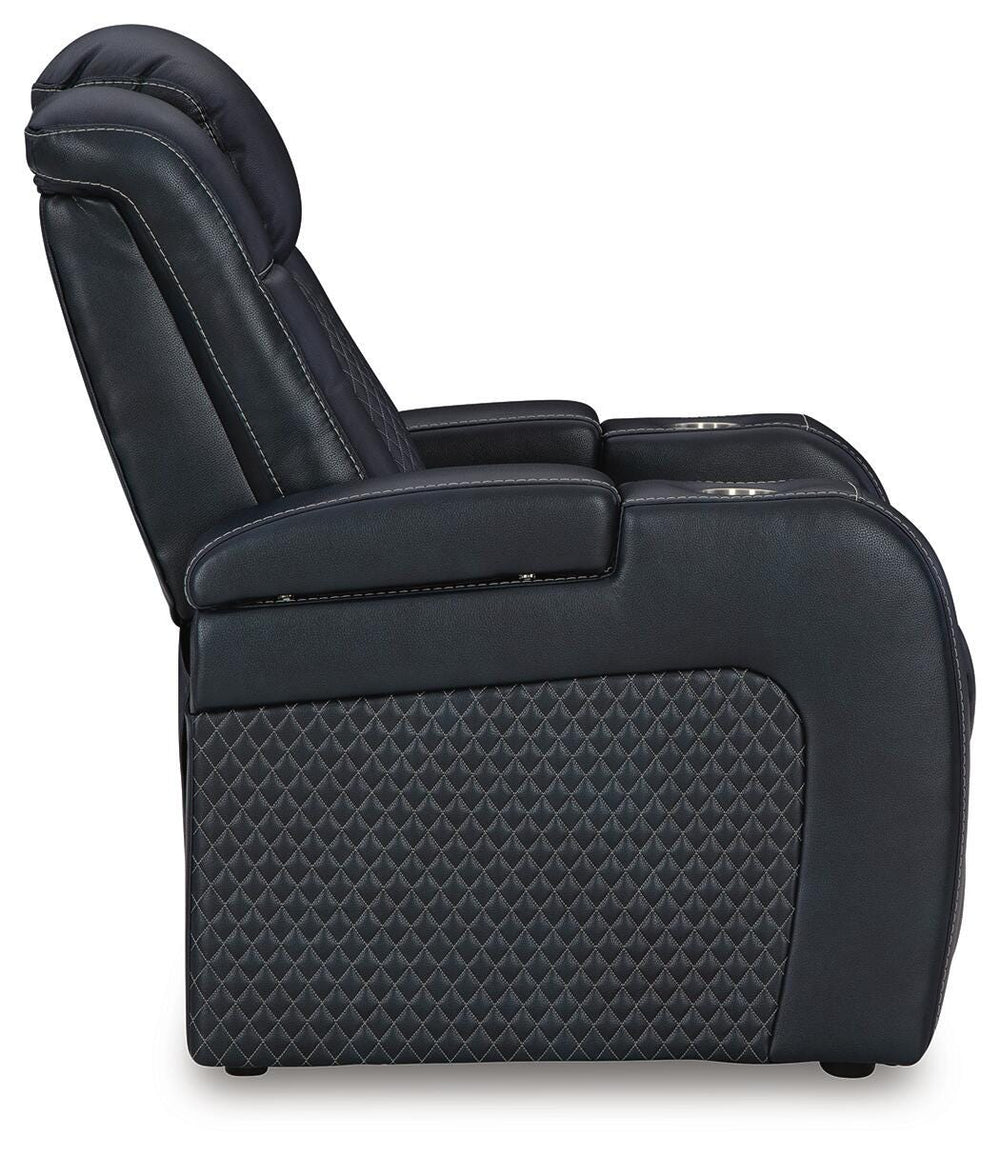 Fyne-Dyme Power Recliner - Blue (5)