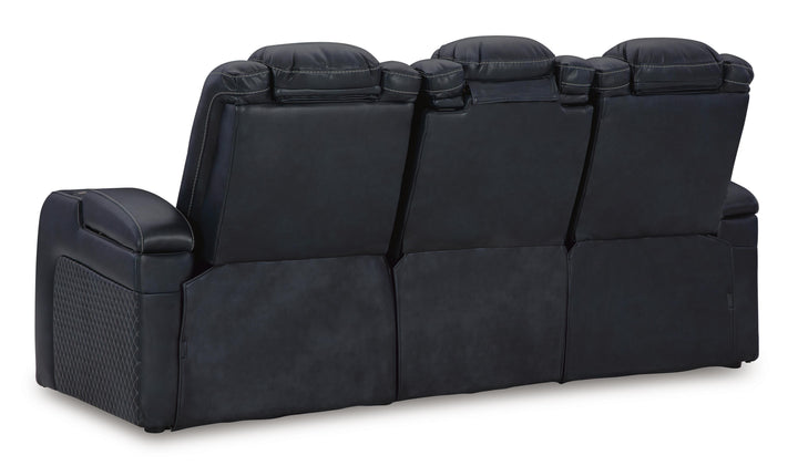 Fyne-Dyme Power Reclining Sofa - Blue (7)