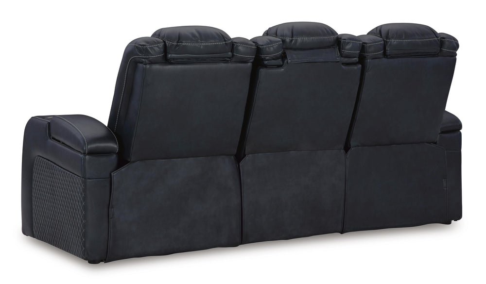 Fyne-Dyme Power Reclining Sofa - Blue (7)
