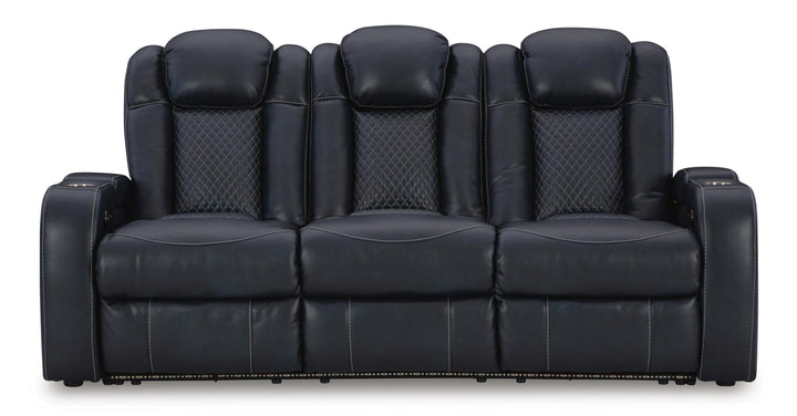 Fyne-Dyme Power Reclining Sofa - Blue (5)