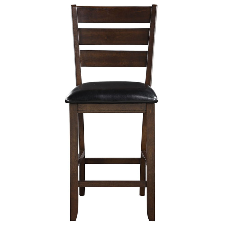 urbana-counter-height-chair-set-of-2-black-synthetic-leather-espresso