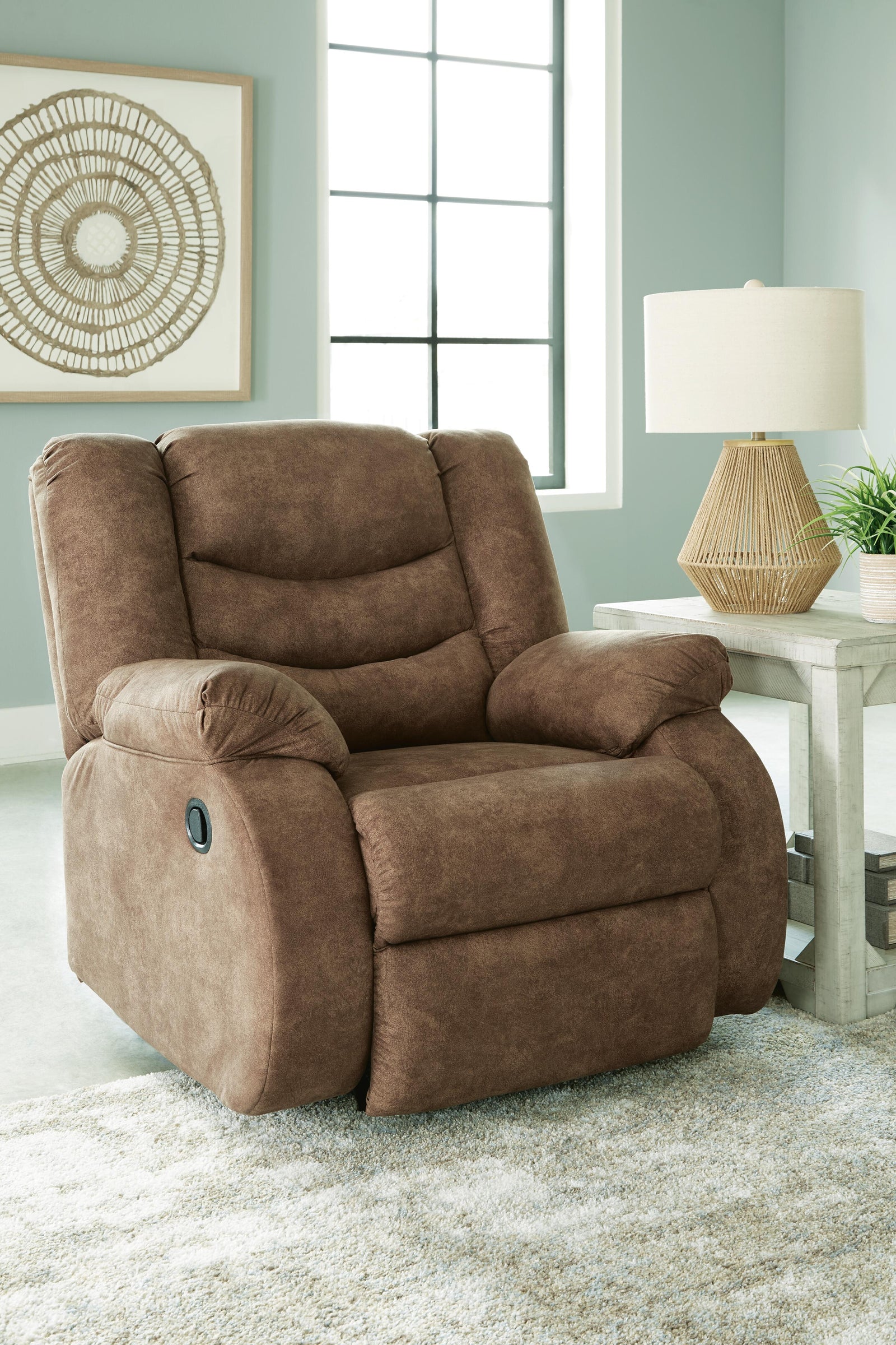 Partymate Recliner - Light Brown (2)
